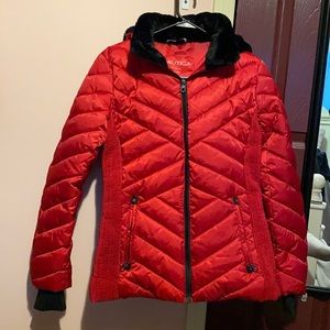 Red winter jacket from Nautica, medium